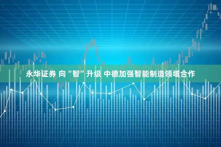 永华证券 向“智”升级 中德加强智能制造领域合作