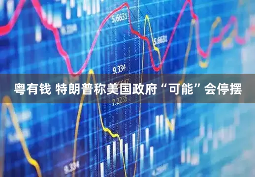 粤有钱 特朗普称美国政府“可能”会停摆